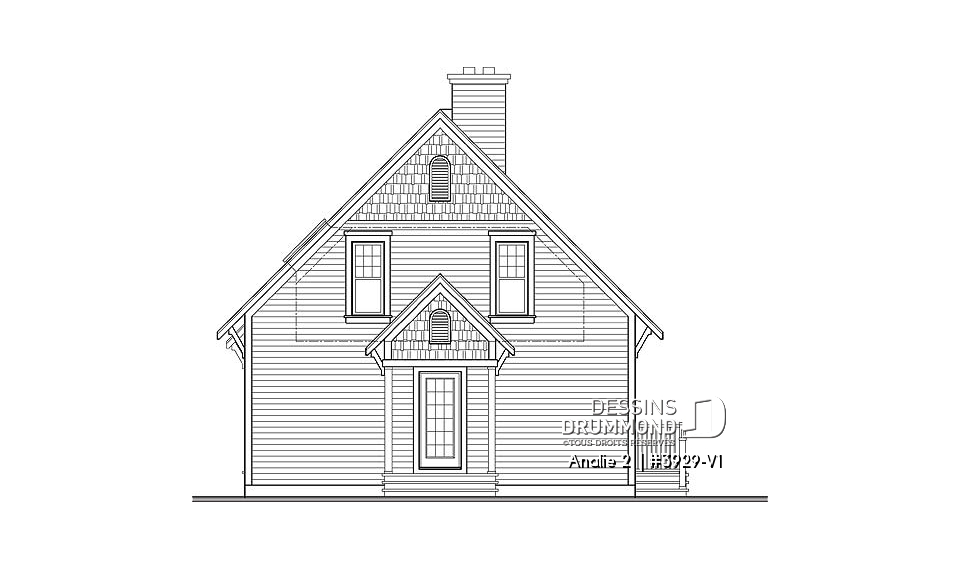 Vue avant - MODÈLE DE BASE - Analie 2 