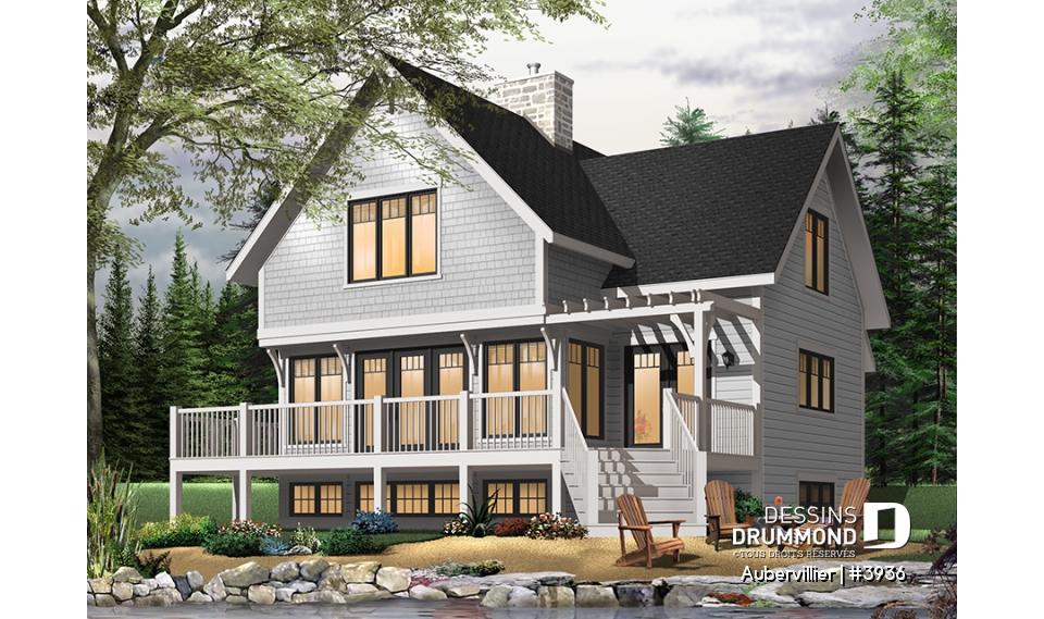 Version couleur no. 1 - Vue arrière - Aubervillier