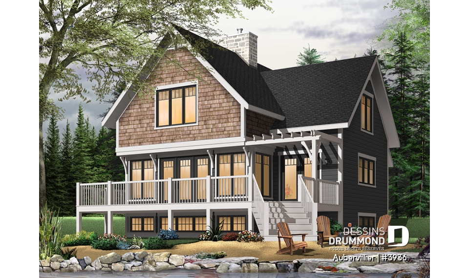 Version couleur no. 3 - Vue arrière - Aubervillier