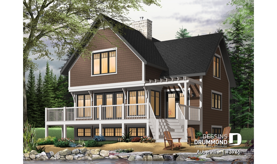 Version couleur no. 4 - Vue arrière - Aubervillier