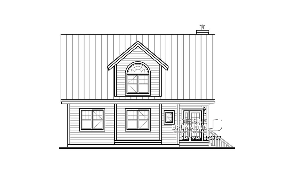 Élévation avant - Grégoire