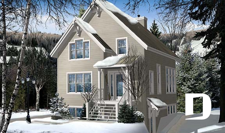 Vue avant - MODÈLE DE BASE -  - Chaumont 