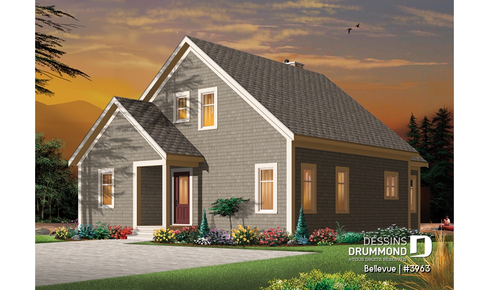 Vue avant - MODÈLE DE BASE - Bellevue