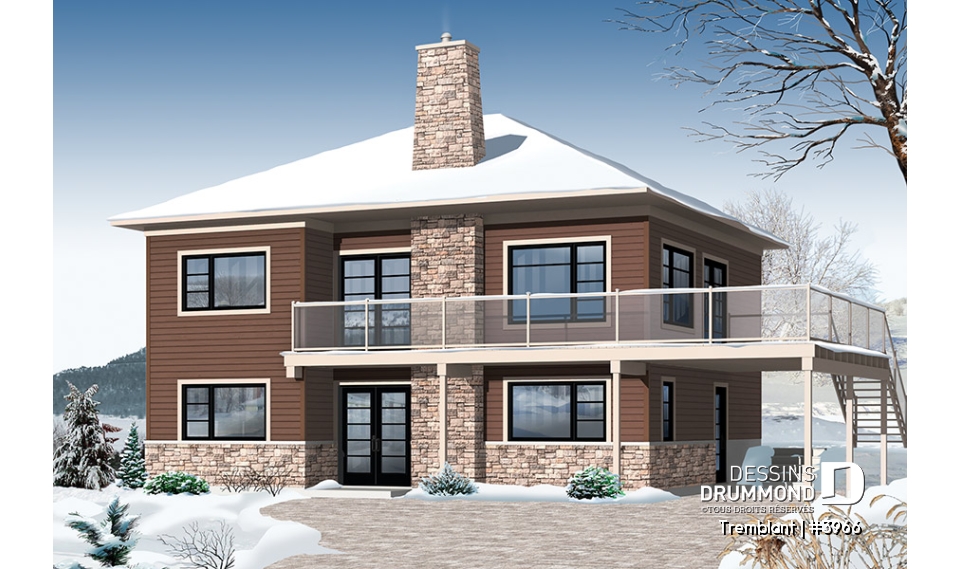 Vue avant - MODÈLE DE BASE - Tremblant