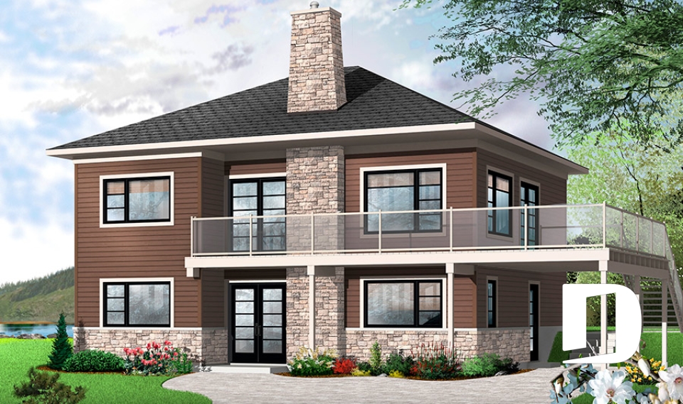 Vue avant - MODÈLE DE BASE -  - Tremblant