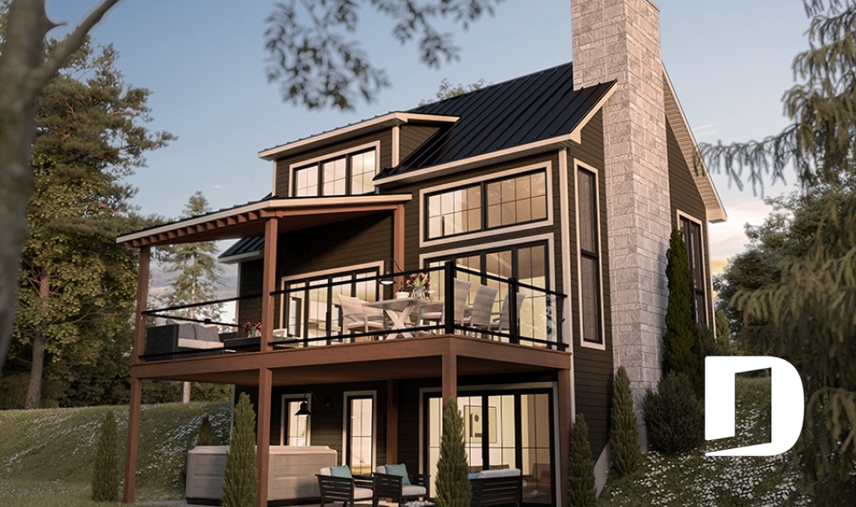 Vue arrière - MODÈLE DE BASE -  - Whistler