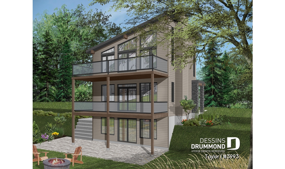 Version couleur no. 1 - Vue arrière - Taylor