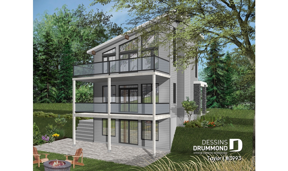 Version couleur no. 8 - Vue arrière - Taylor