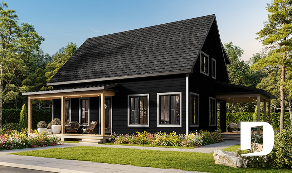 Vue avant - MODÈLE DE BASE -  - Beauséjour 5