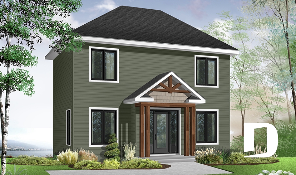 Vue avant - MODÈLE DE BASE -  - Duranel