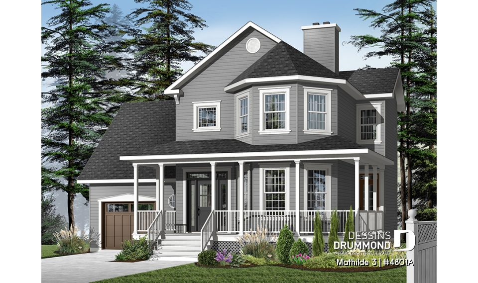 Version couleur no. 2 - Vue avant - Mathilde 3