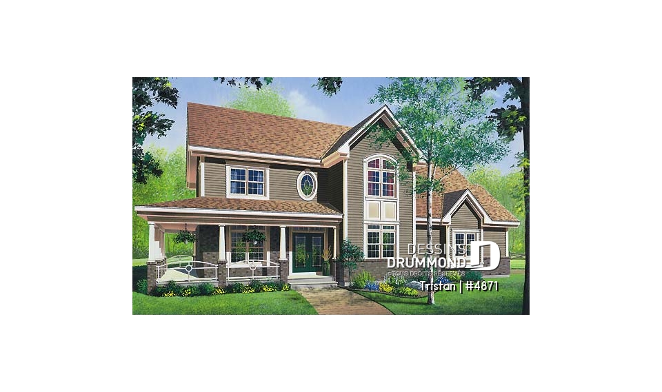 Vue avant – Modèle ORIGINAL - Tristan