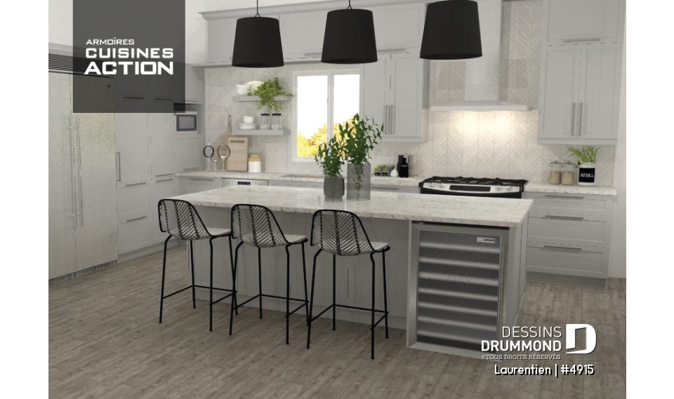 Vue avant - MODÈLE DE BASE - Laurentien