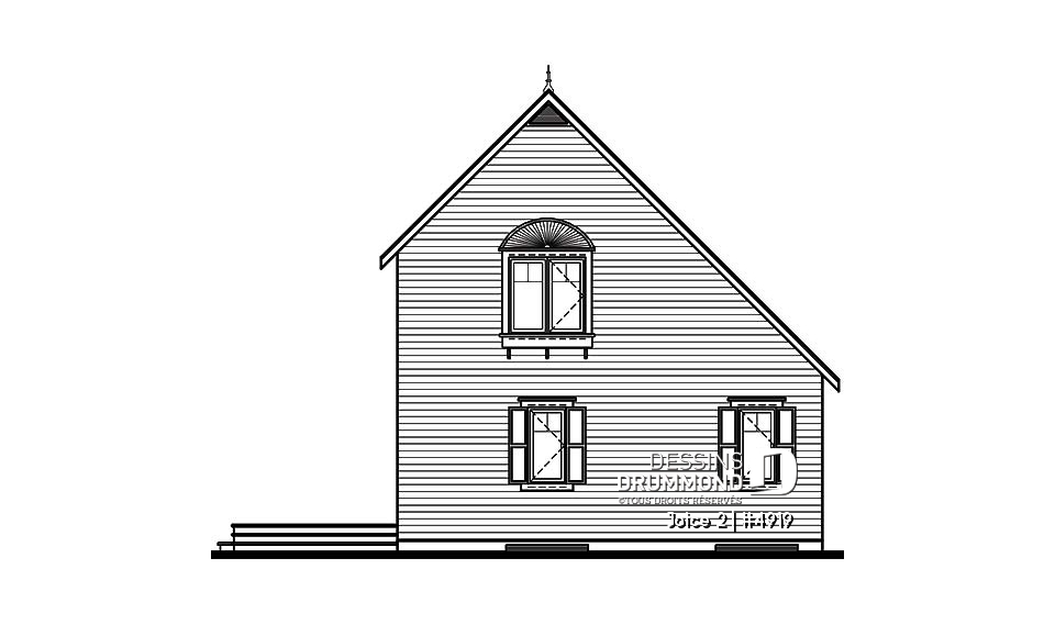 Élévation arrière - Joice 2