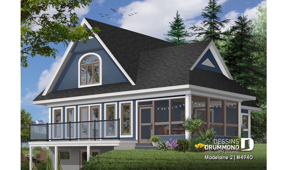 Version couleur no. 7 - Vue arrière - Madelaine 2