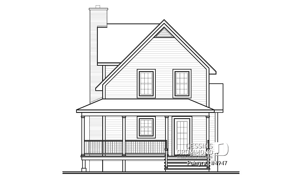 Élévation avant - Palmyre