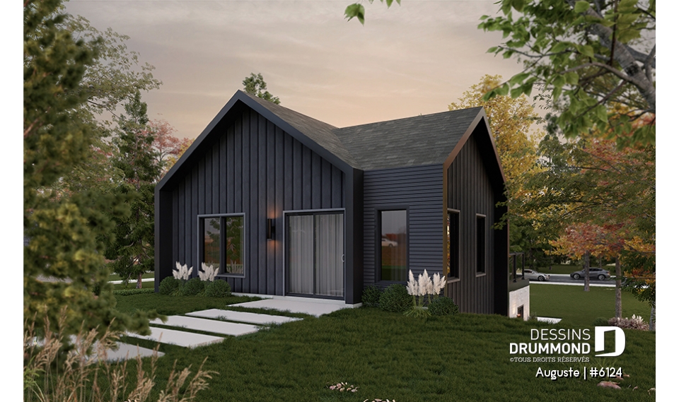 Vue arrière - MODÈLE DE BASE - Auguste