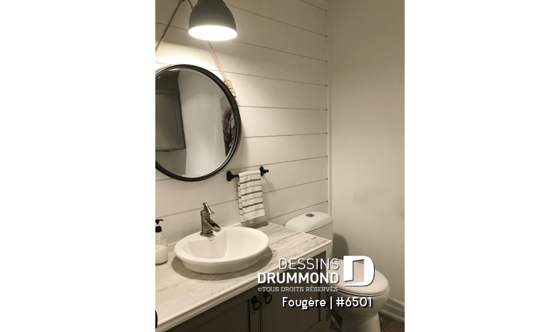 Photo Demi salle de bain - Fougère