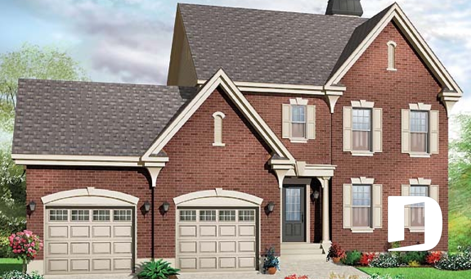 Vue avant - MODÈLE DE BASE -  - Le Frontenac 2