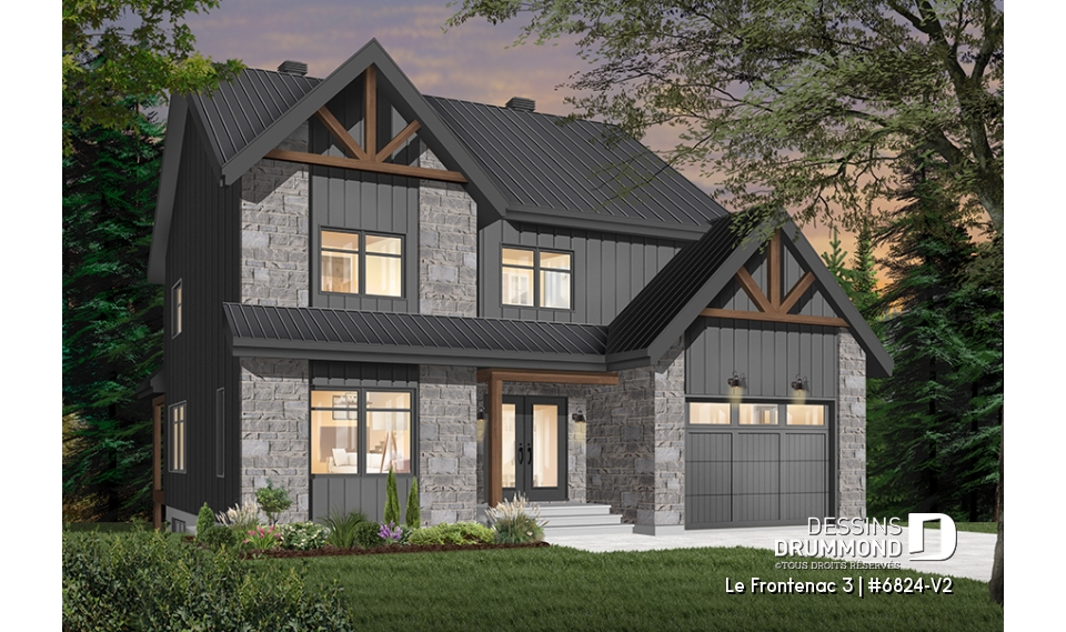 Version couleur no. 2 - Vue avant - Le Frontenac 3