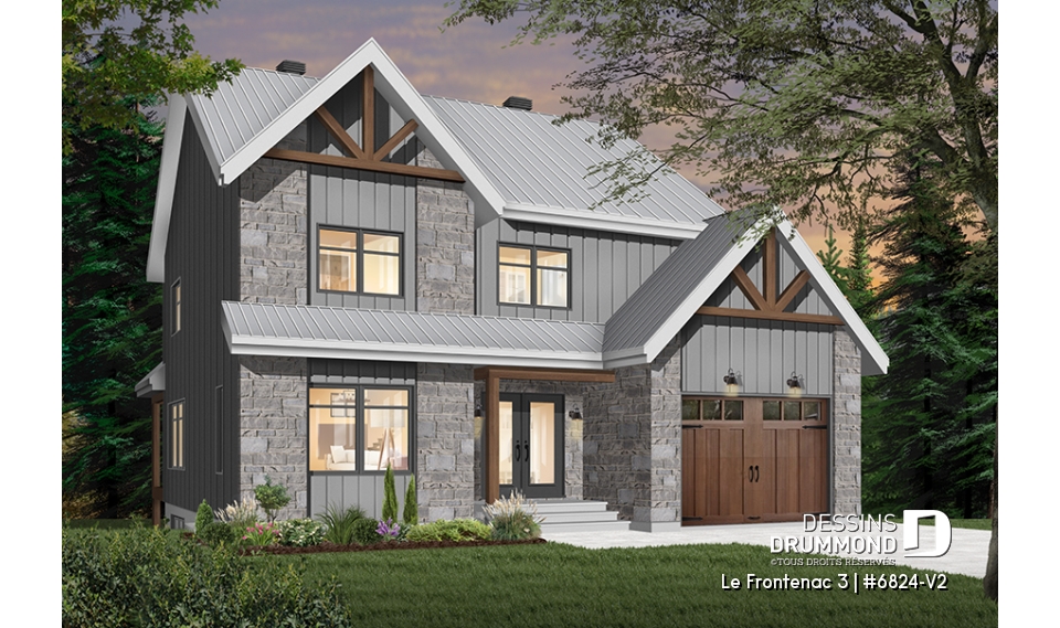 Vue avant - MODÈLE DE BASE - Le Frontenac 3