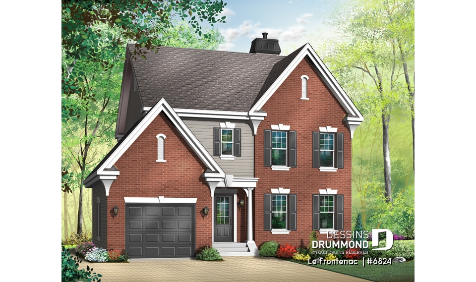 Vue avant - MODÈLE DE BASE - Le Frontenac 