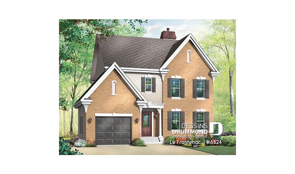 Vue avant – Modèle ORIGINAL - Le Frontenac 