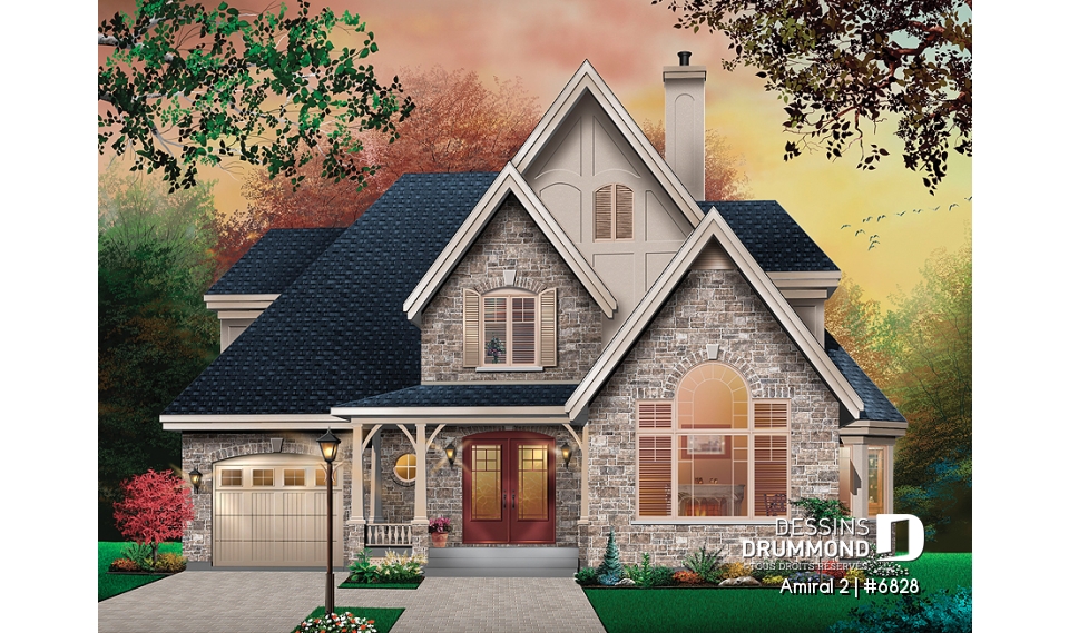 Vue avant - MODÈLE DE BASE -  - Amiral 2