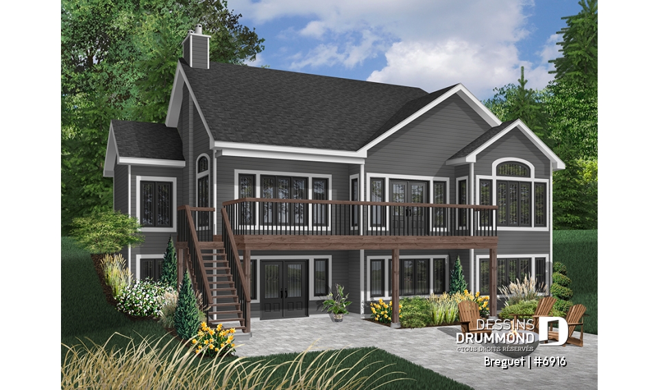 Version couleur no. 9 - Vue arrière - Breguet