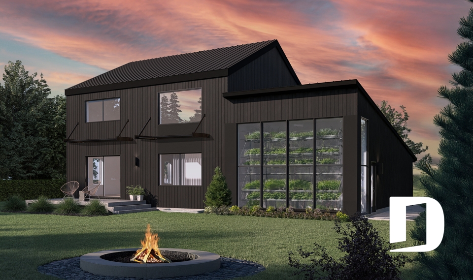 Vue arrière - MODÈLE DE BASE -  - Cime