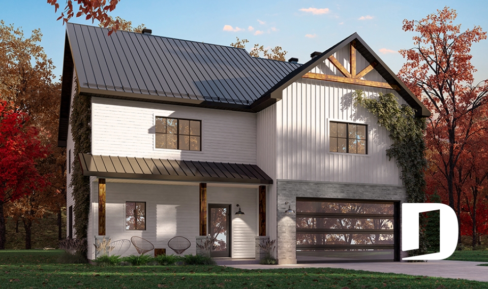 Vue avant - MODÈLE DE BASE -  - St-Arnaud - Éco