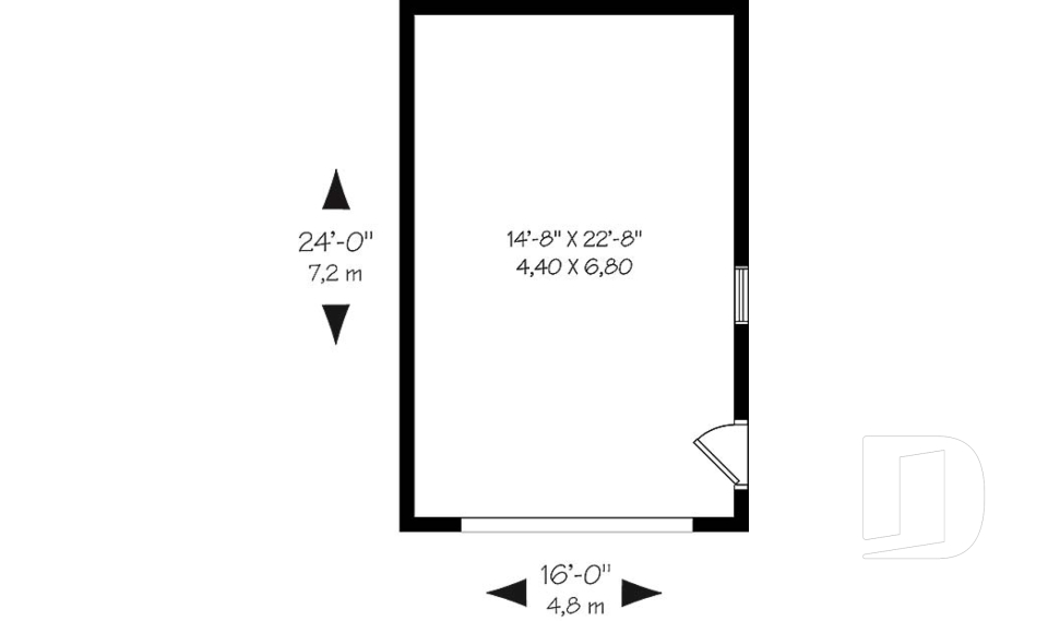 Rez-de-chaussée -  - Monceau 3