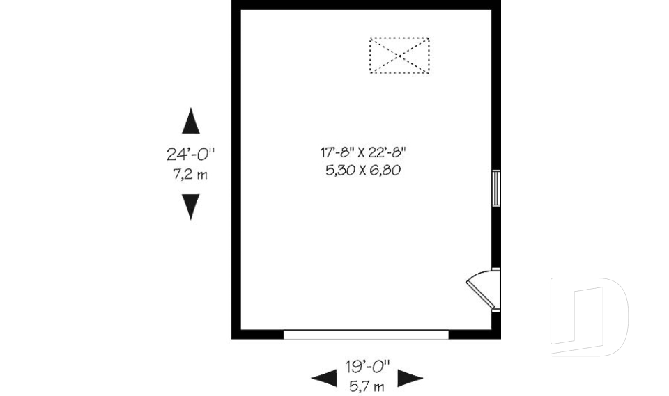Rez-de-chaussée -  - Monceau 2