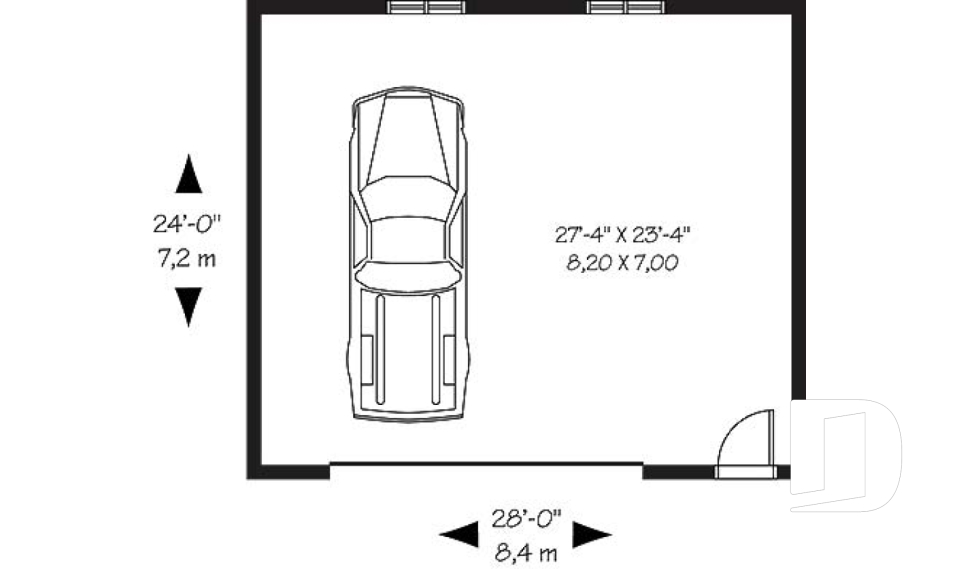 Rez-de-chaussée -  - Durand