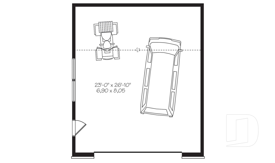 Rez-de-chaussée -  - Bourgogne 2 