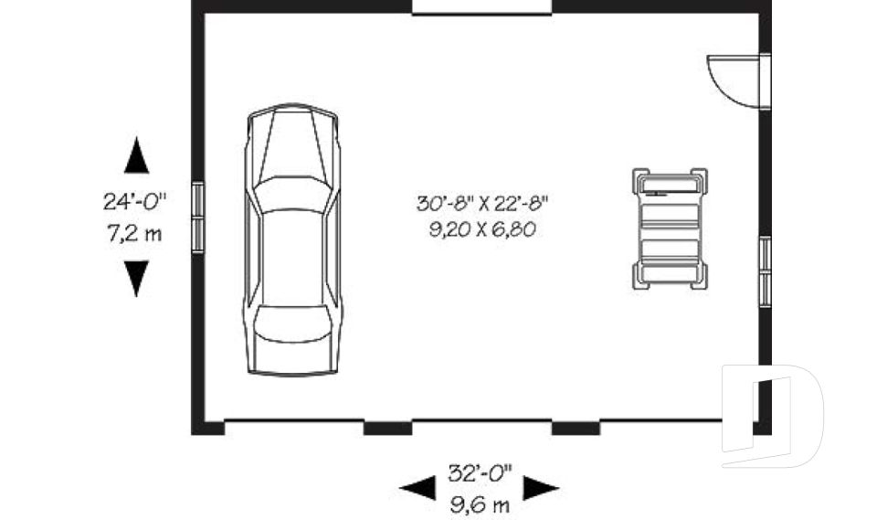 Rez-de-chaussée -  - Carson