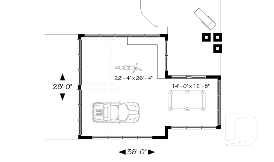 Rez-de-chaussée -  - Versa