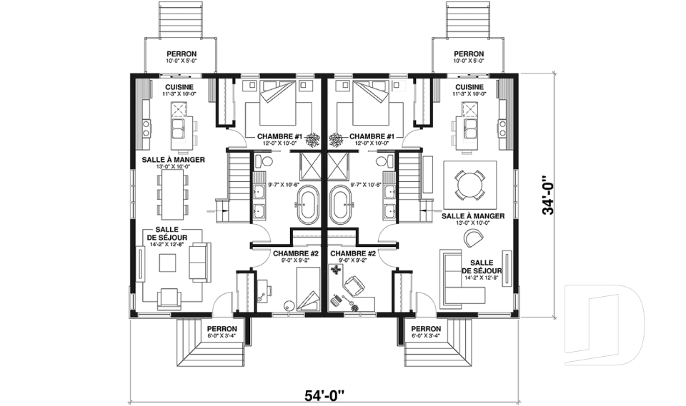 Rez-de-chaussée -  - Ambrose 3