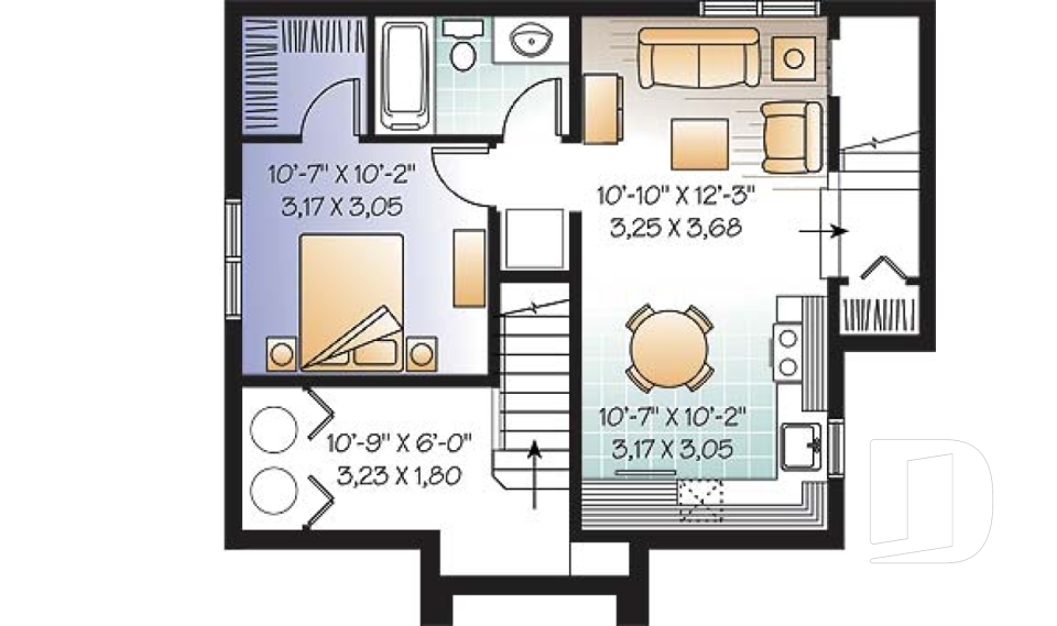 Sous-sol -  - Bernadotte 2