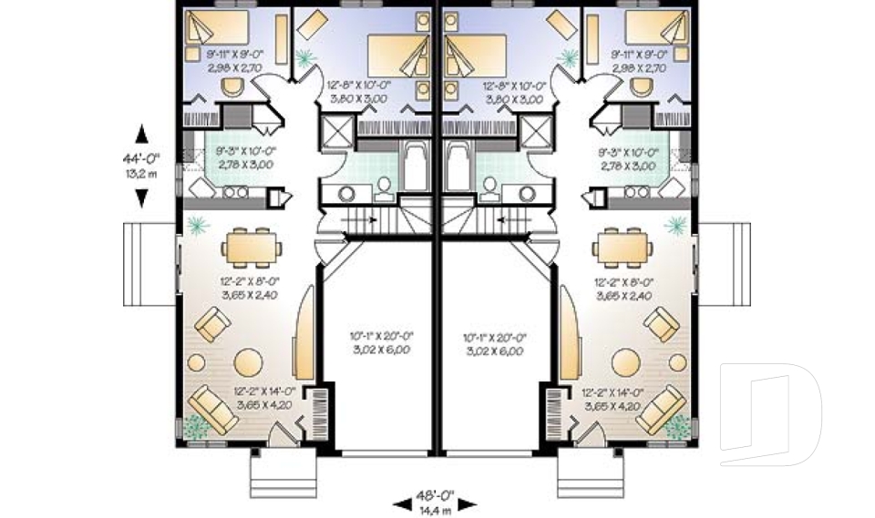 Rez-de-chaussée -  - Florimont
