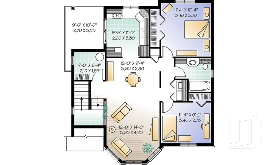 Étage -  - Victorien