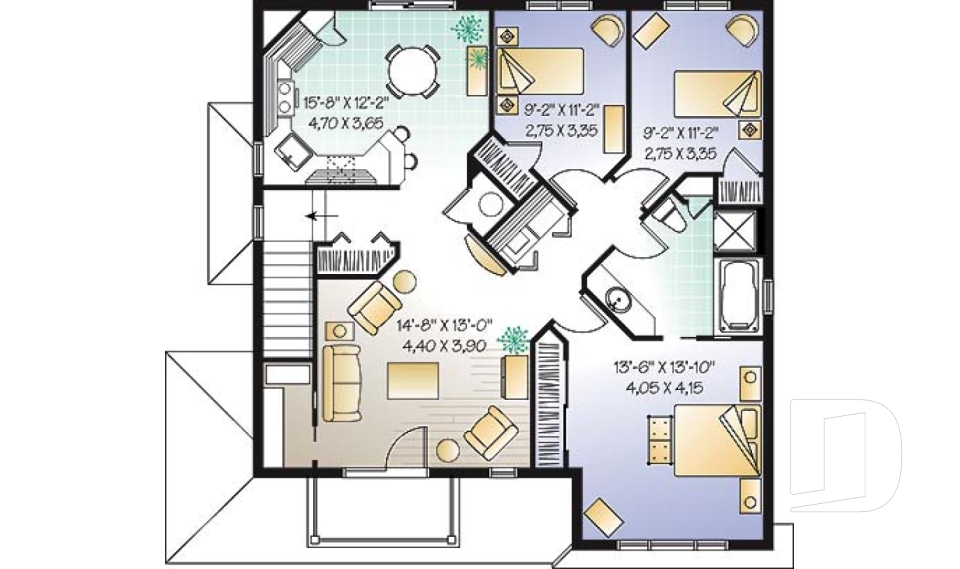 Étage -  - Fairfield