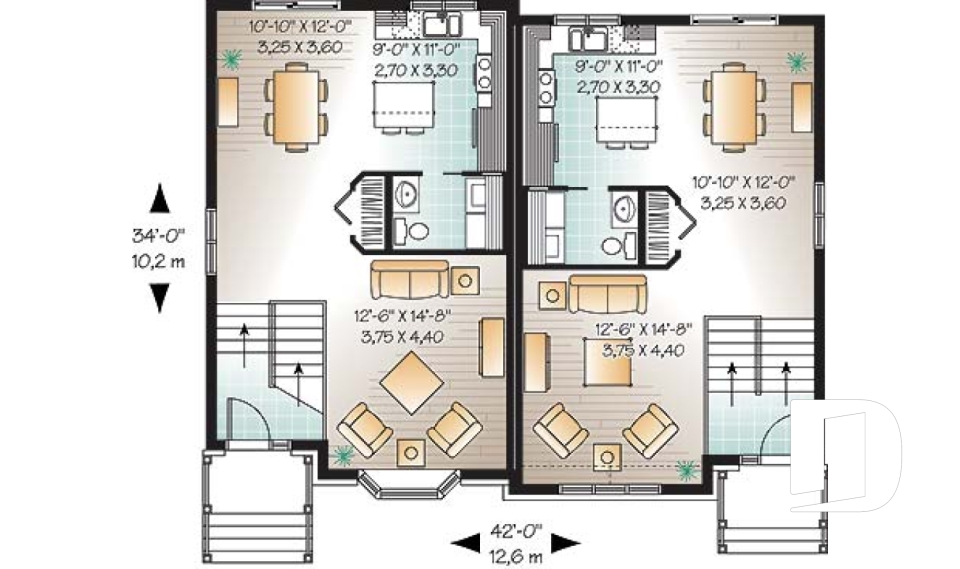 Rez-de-chaussée -  - Elmore