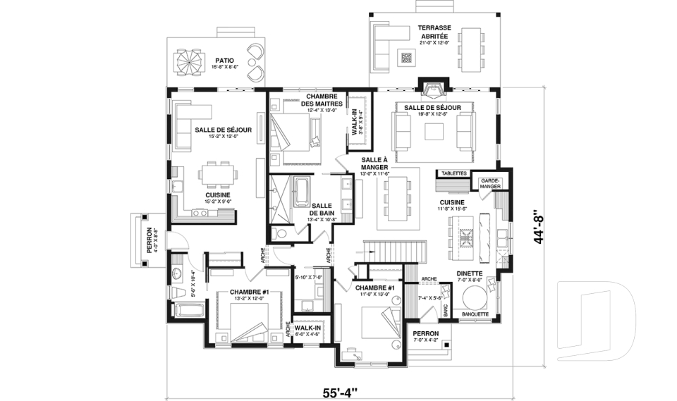 Rez-de-chaussée -  - Angeline 2