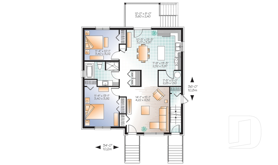 Rez-de-chaussée -  - Lounia