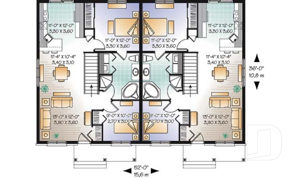 Rez-de-chaussée -  - Desrosiers