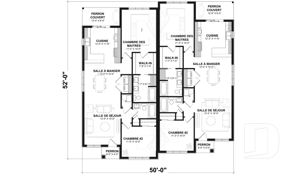 Rez-de-chaussée -  - Ferguson