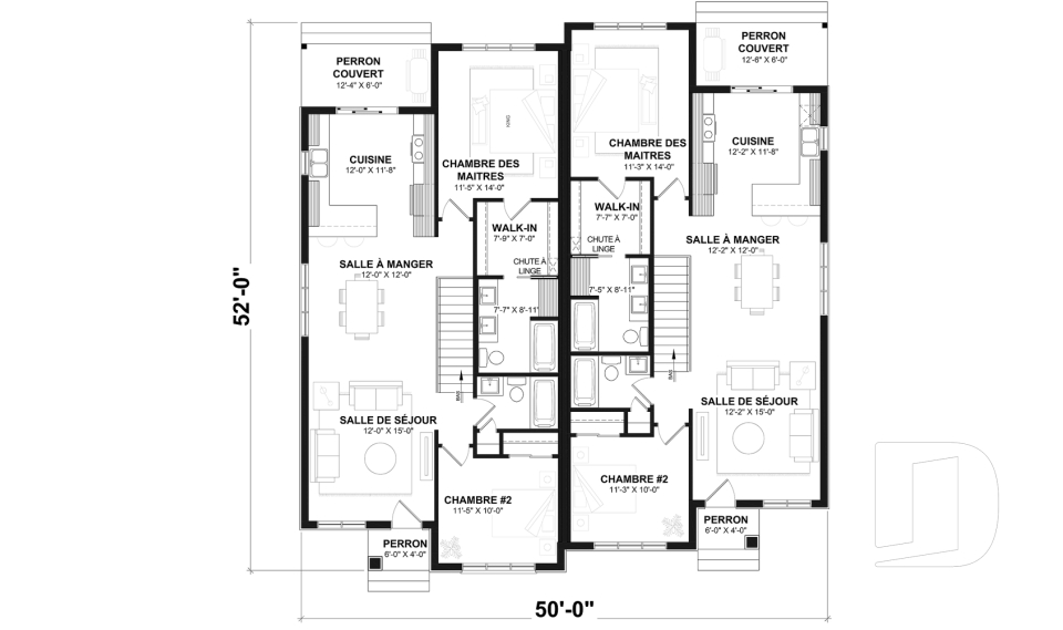 Rez-de-chaussée (Optionel $) -  - Ferguson
