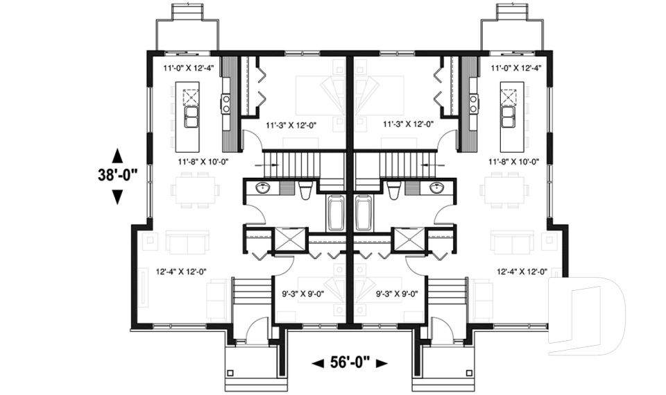 Rez-de-chaussée -  - Moderna