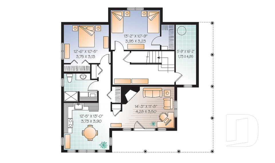 Sous-sol -  - Chèvrefeuille 2